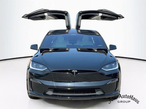 Black 2023 Tesla Model X Plaid