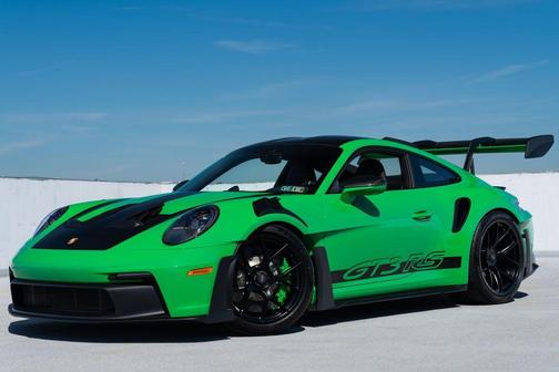 Green 2023 Porsche 911 GT3 RS