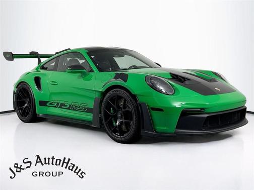 Green 2023 Porsche 911 GT3 RS