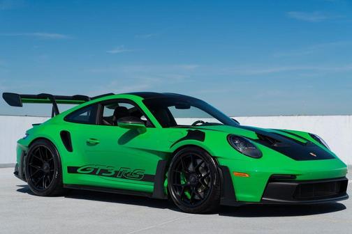 Green 2023 Porsche 911 GT3 RS
