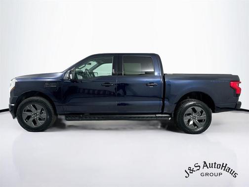 Blue Metallic 2023 Ford F-150 Lightning LARIAT