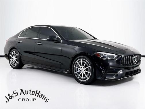 Black 2023 Mercedes-Benz AMG C 43 Base 4MATIC
