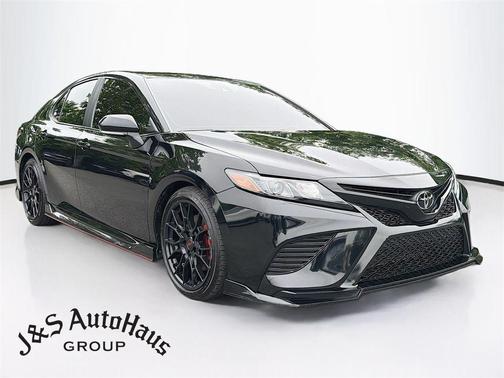Midnight Black Metallic 2024 Toyota Camry TRD V6