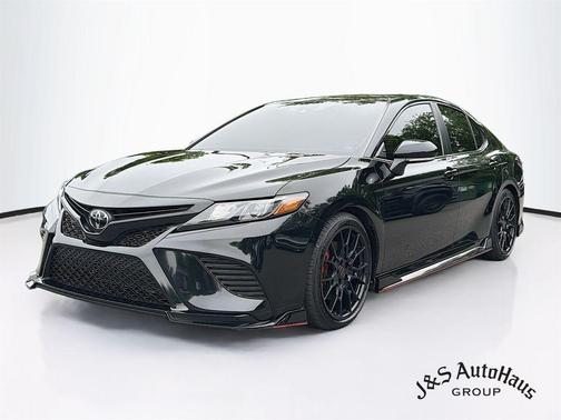 Midnight Black Metallic 2024 Toyota Camry TRD V6