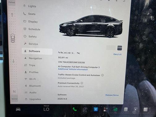 Black 2022 Tesla Model X Base