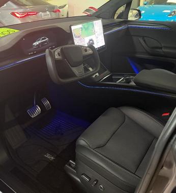 Gray 2026 Tesla Model X Plaid