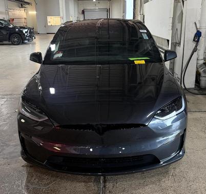Gray 2026 Tesla Model X Plaid