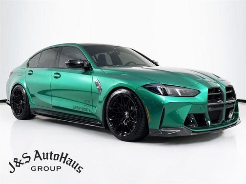 Isle of Man Green Metallic 2025 BMW M3 Competition xDrive