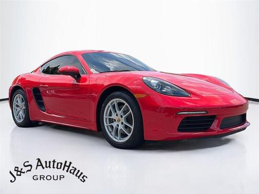 Red 2019 Porsche 718 Cayman Base