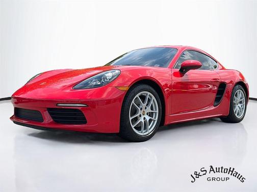 Red 2019 Porsche 718 Cayman Base