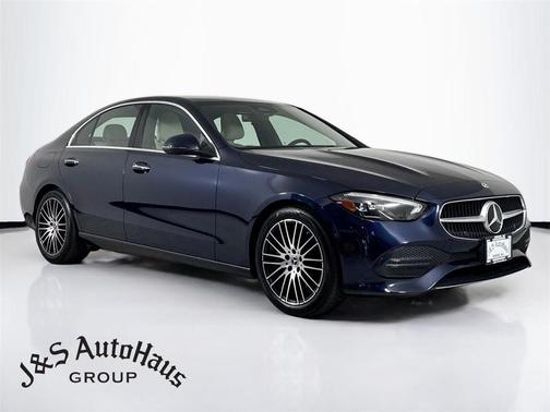 Blue 2023 Mercedes-Benz C-Class C 300 4MATIC