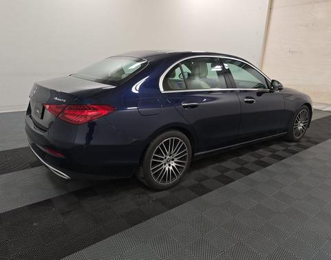 Blue 2023 Mercedes-Benz C-Class C 300 4MATIC