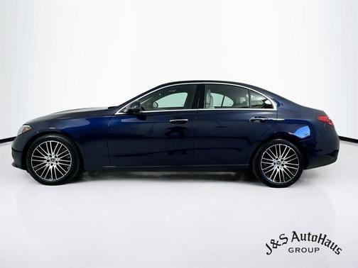 Blue 2023 Mercedes-Benz C-Class C 300 4MATIC