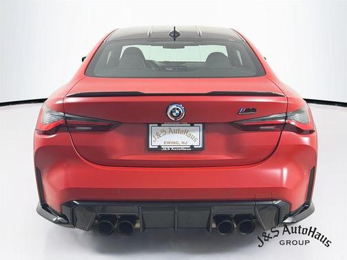 Toronto Red Metallic 2021 BMW M4 Competition
