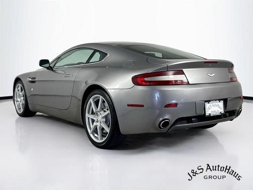 Silver 2008 Aston Martin V8 Vantage