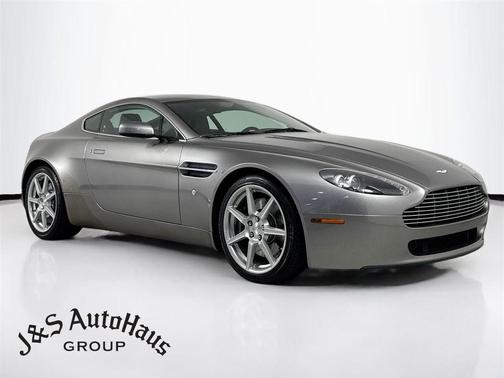 Silver 2008 Aston Martin V8 Vantage
