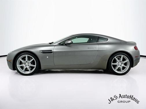 Silver 2008 Aston Martin V8 Vantage