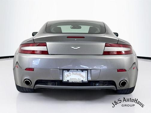 Silver 2008 Aston Martin V8 Vantage