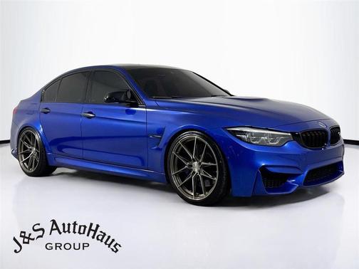 Black Sapphire Metallic 2018 BMW M3 Base