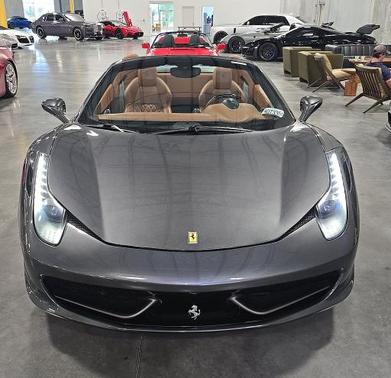 Gray 2015 Ferrari 458 Spider Base
