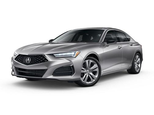 Red 2021 Acura TLX Technology