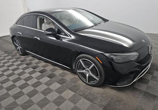 Black 2023 Mercedes-Benz EQE 350 Base 4MATIC