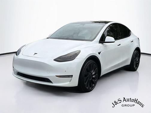 White 2020 Tesla Model Y Performance