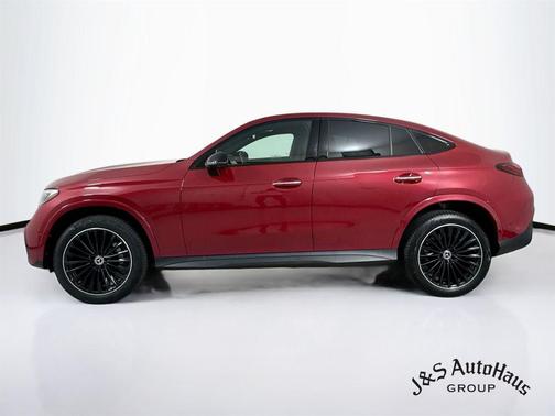 Red 2024 Mercedes-Benz GLC 300 4MATIC Coupe
