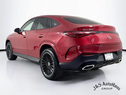 Red 2024 Mercedes-Benz GLC 300 4MATIC Coupe