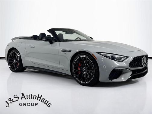 Gray 2022 Mercedes-Benz AMG SL 55 Base