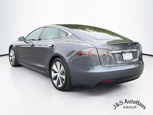Gray 2021 Tesla Model S Long Range