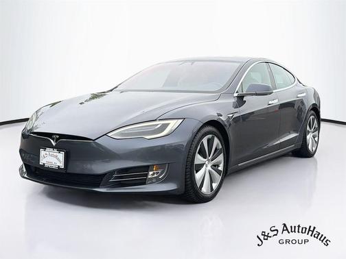 Gray 2021 Tesla Model S Long Range
