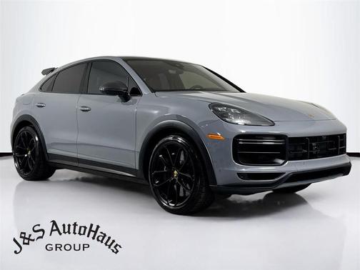 Gray 2022 Porsche Cayenne Turbo GT