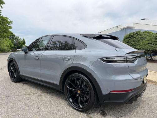 Gray 2022 Porsche Cayenne Turbo GT