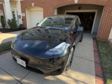 Black 2025 Tesla Model Y Performance