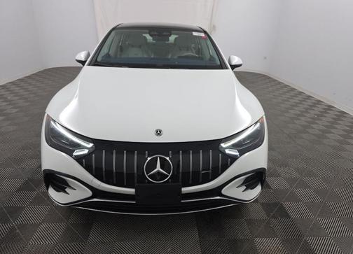 White 2023 Mercedes-Benz AMG EQE Base