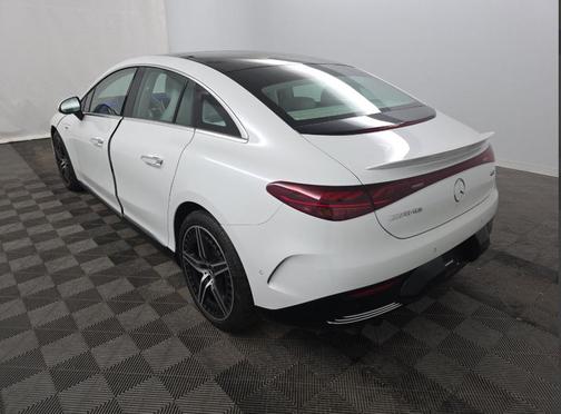 White 2023 Mercedes-Benz AMG EQE Base