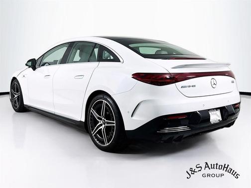 White 2023 Mercedes-Benz AMG EQE Base