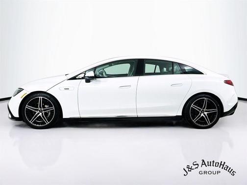 White 2023 Mercedes-Benz AMG EQE Base
