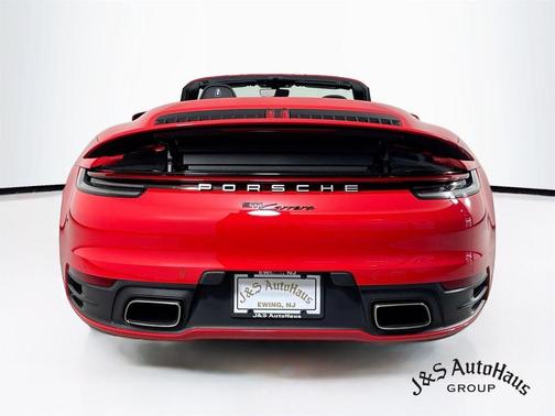 Red 2022 Porsche 911 Carrera