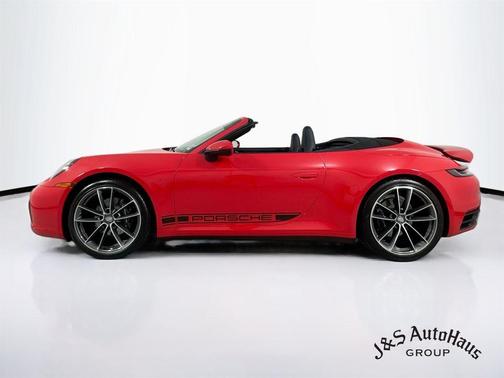 Red 2022 Porsche 911 Carrera