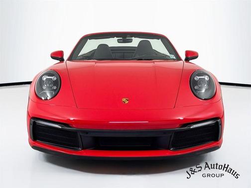 Red 2022 Porsche 911 Carrera