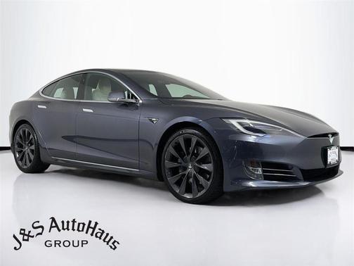 Silver 2020 Tesla Model S Long Range