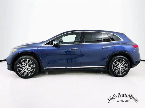 Blue 2023 Mercedes-Benz EQS 450 Base 4MATIC