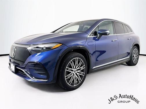 Blue 2023 Mercedes-Benz EQS 450 Base 4MATIC