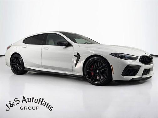 Alpine White 2022 BMW M8 Competition Gran Coupe