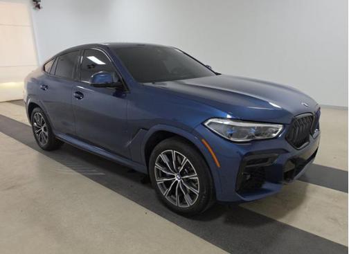 Phytonic Blue Metallic 2022 BMW X6 xDrive40i