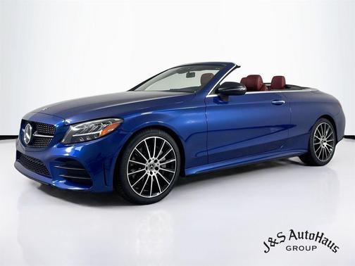 Blue 2023 Mercedes-Benz C-Class C 300