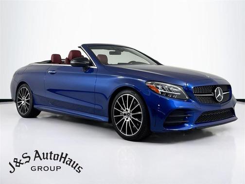Blue 2023 Mercedes-Benz C-Class C 300