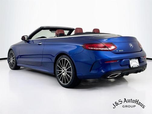 Blue 2023 Mercedes-Benz C-Class C 300